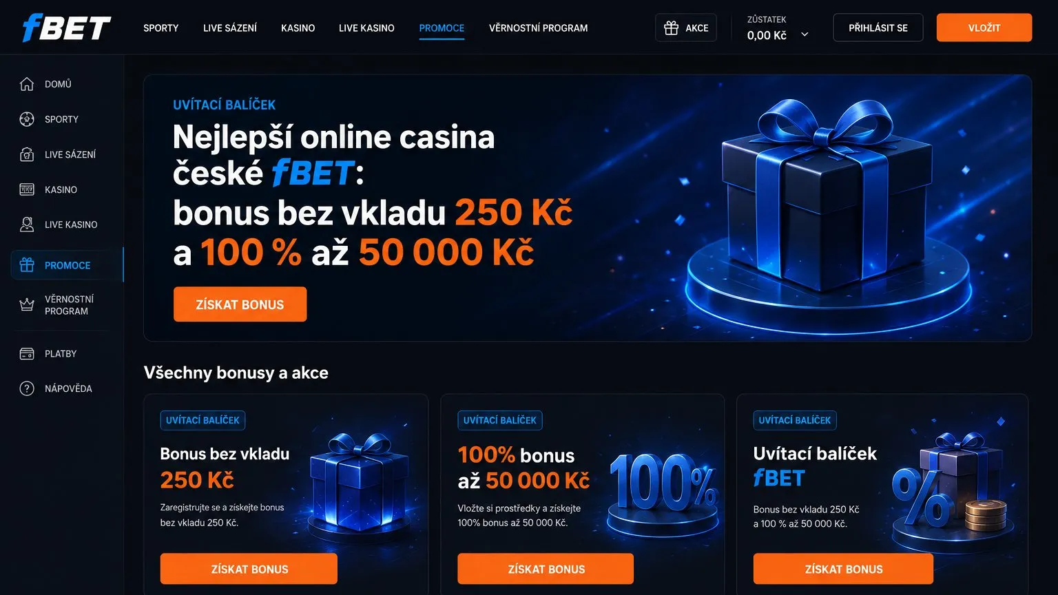 Bonusové nabídky a věrnostní programy pro nejlepší online casina české